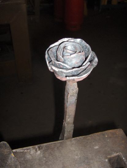 Metallrose von Metallbau Wronka in Cochem-Zell